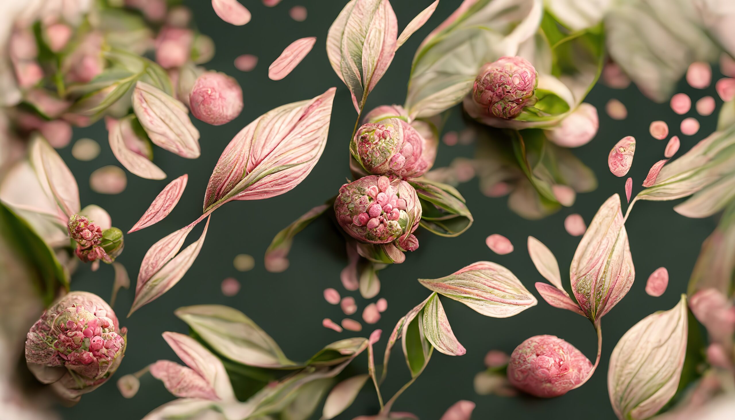 Watercolor floral bouquet blush pink, green, blue yellow flower. Vintage floral decor for postcard. Wedding stationery, greetings, fashion, background. 3D illustration